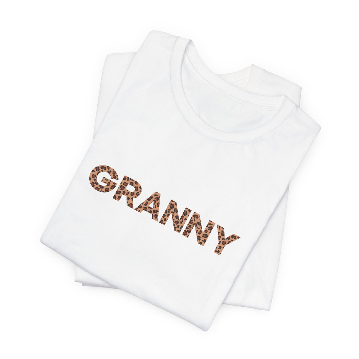 Personalized Leopard Granny T-Shirt