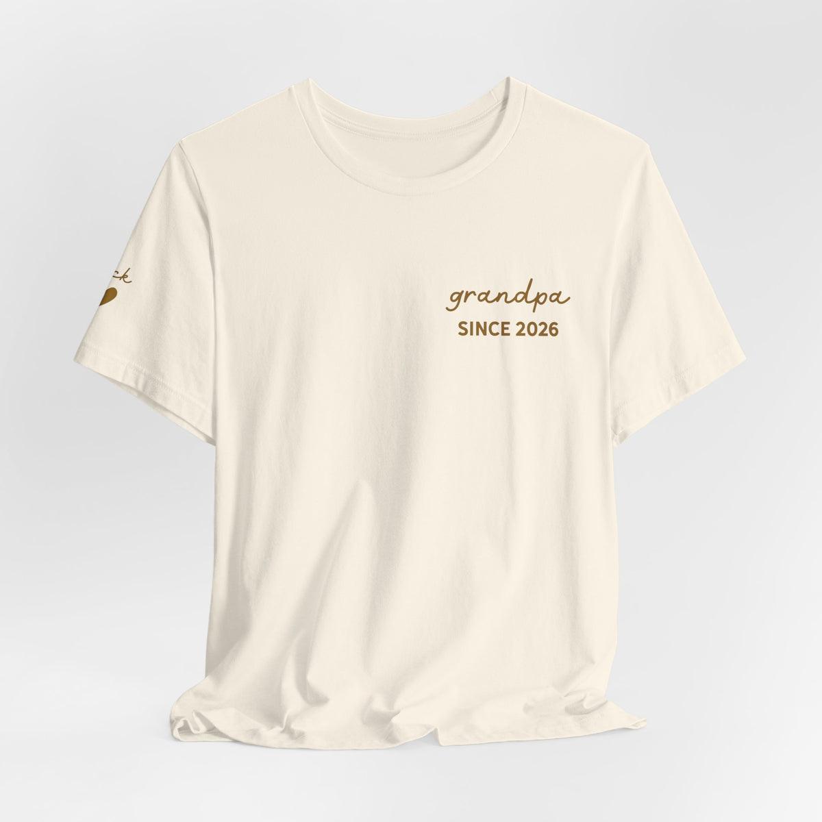 名入れができるおじいちゃんTシャツ