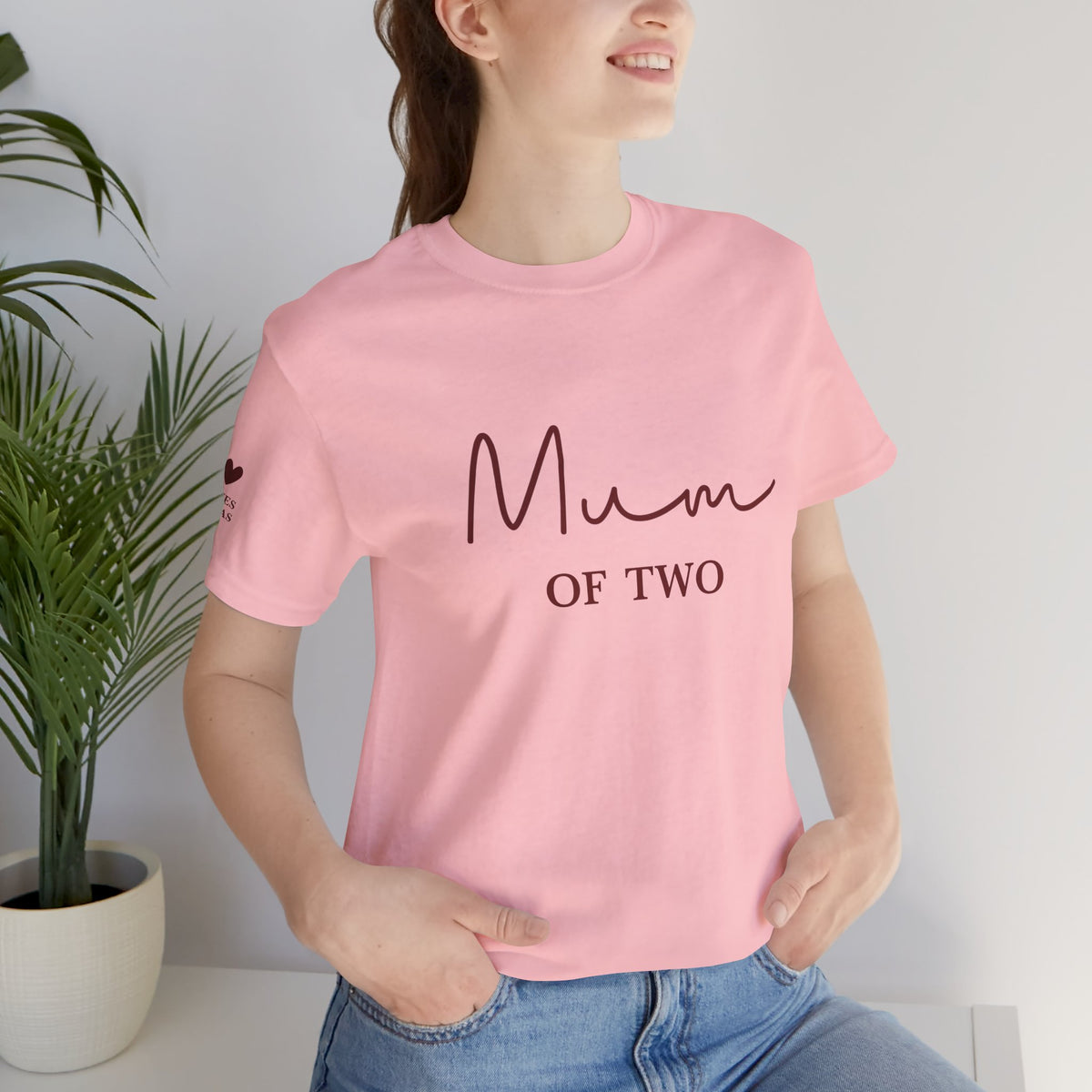 T-Shirt Mum of and personalized first names