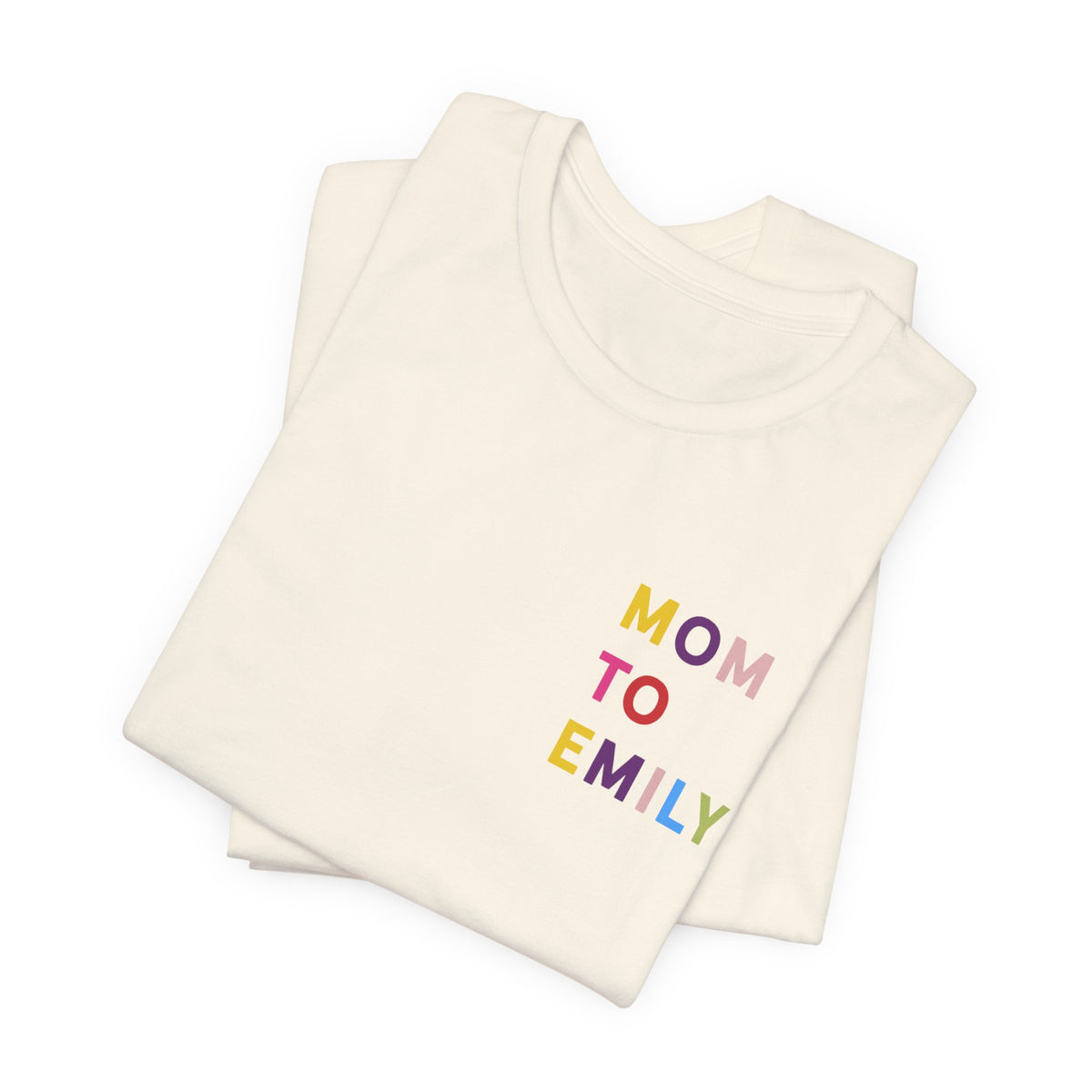 Tシャツ カラフルネーム マミー