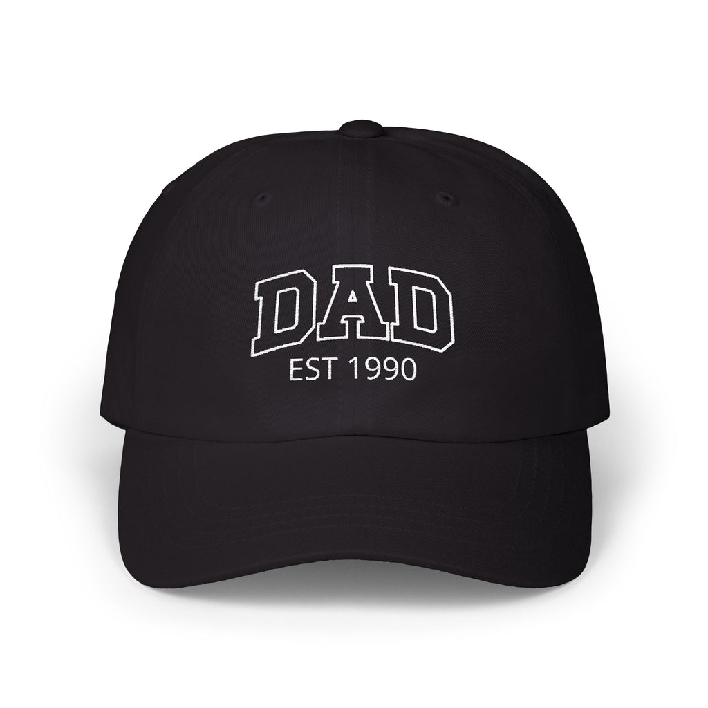 Cap Dad embroidered curved and children's names