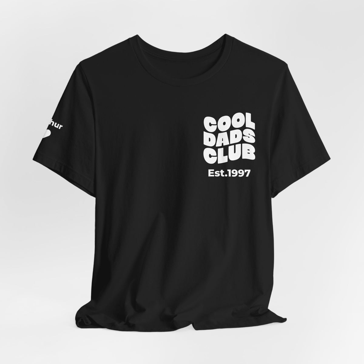 Tシャツ クールダッズクラブと袖に名前