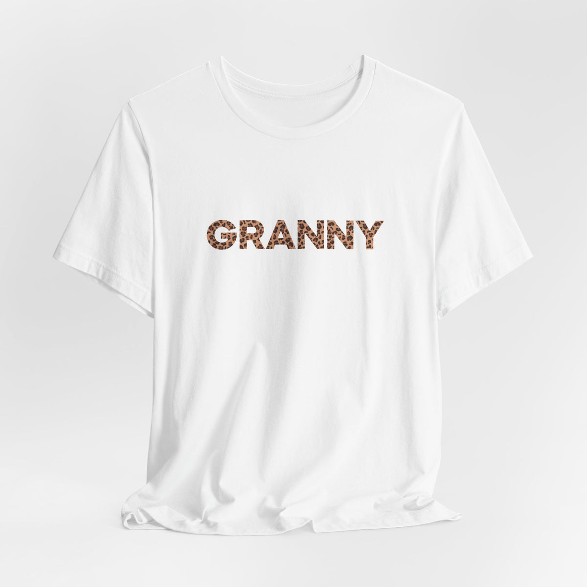 Personalized Leopard Granny T-Shirt