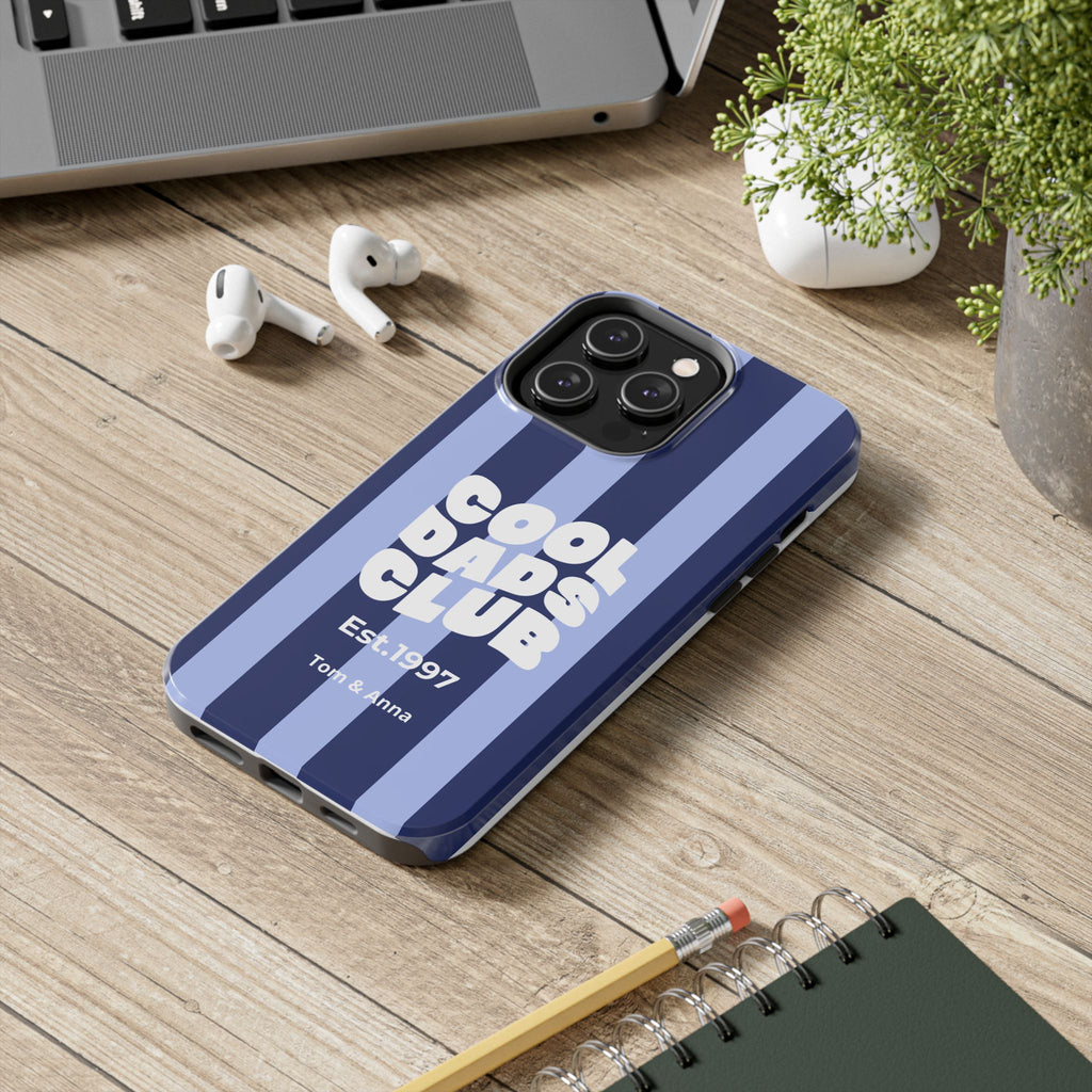 Phone Case Cool Dads Club & Names of children