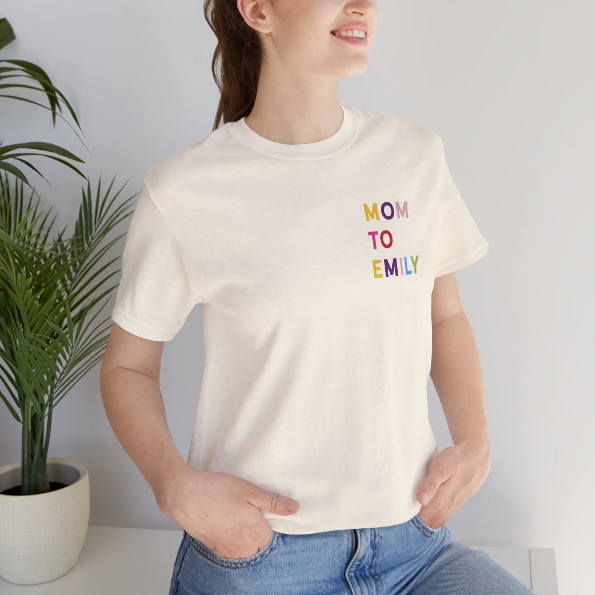 Tシャツ カラフルネーム マミー