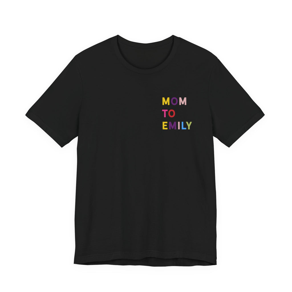 Tシャツ カラフルネーム マミー