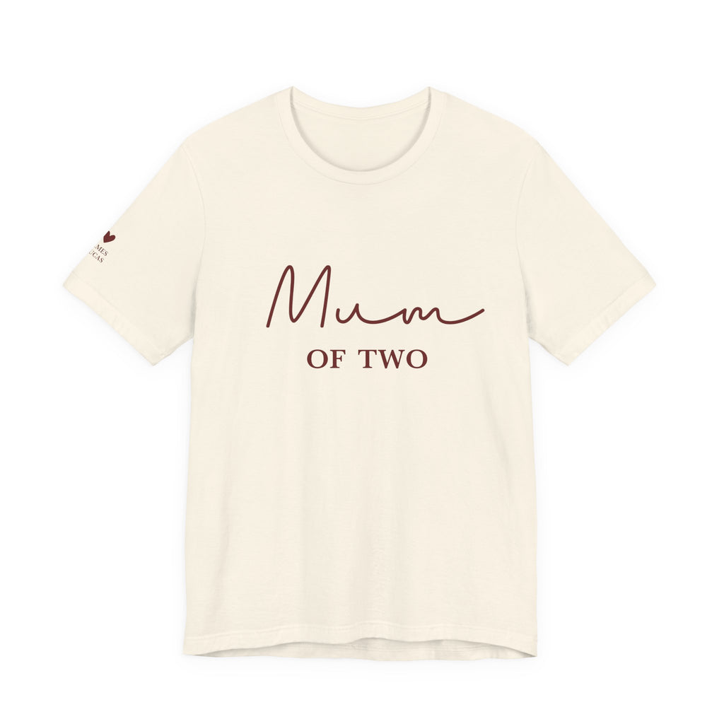 Tシャツ ママとパーソナライズされたファーストネーム