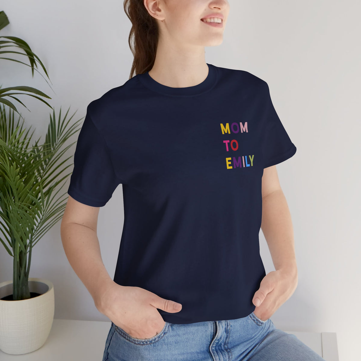 Tシャツ カラフルネーム マミー