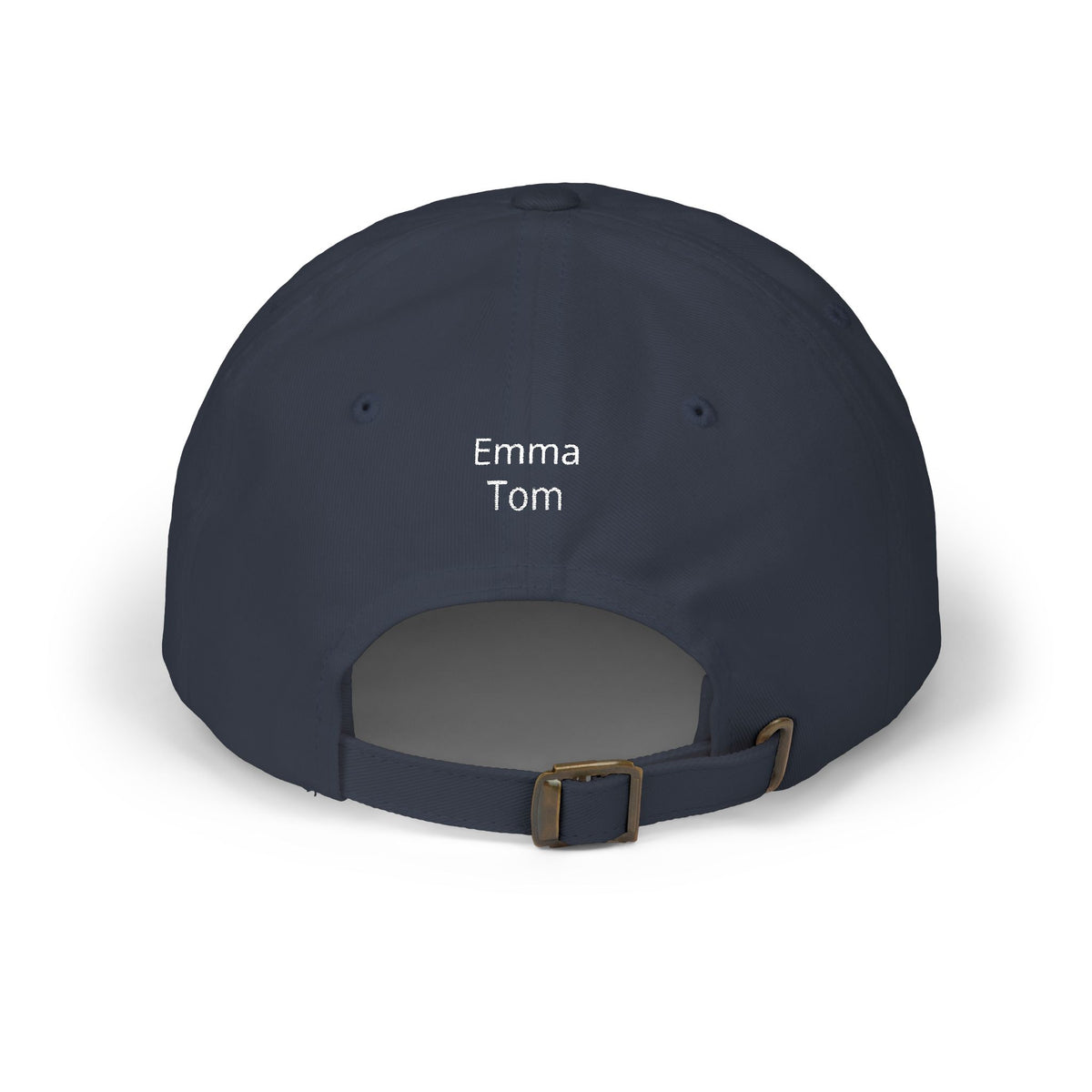 Cap Dad embroidered curved and children's names