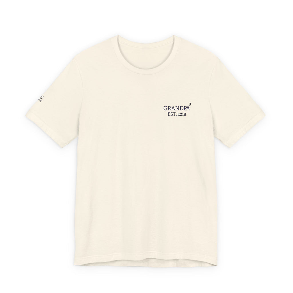 T-shirt Exponent Grandpa embroidered and personalized