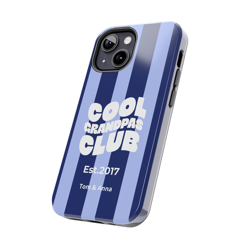 スマホケース おしゃれおじいちゃんクラブ＆孫の名前