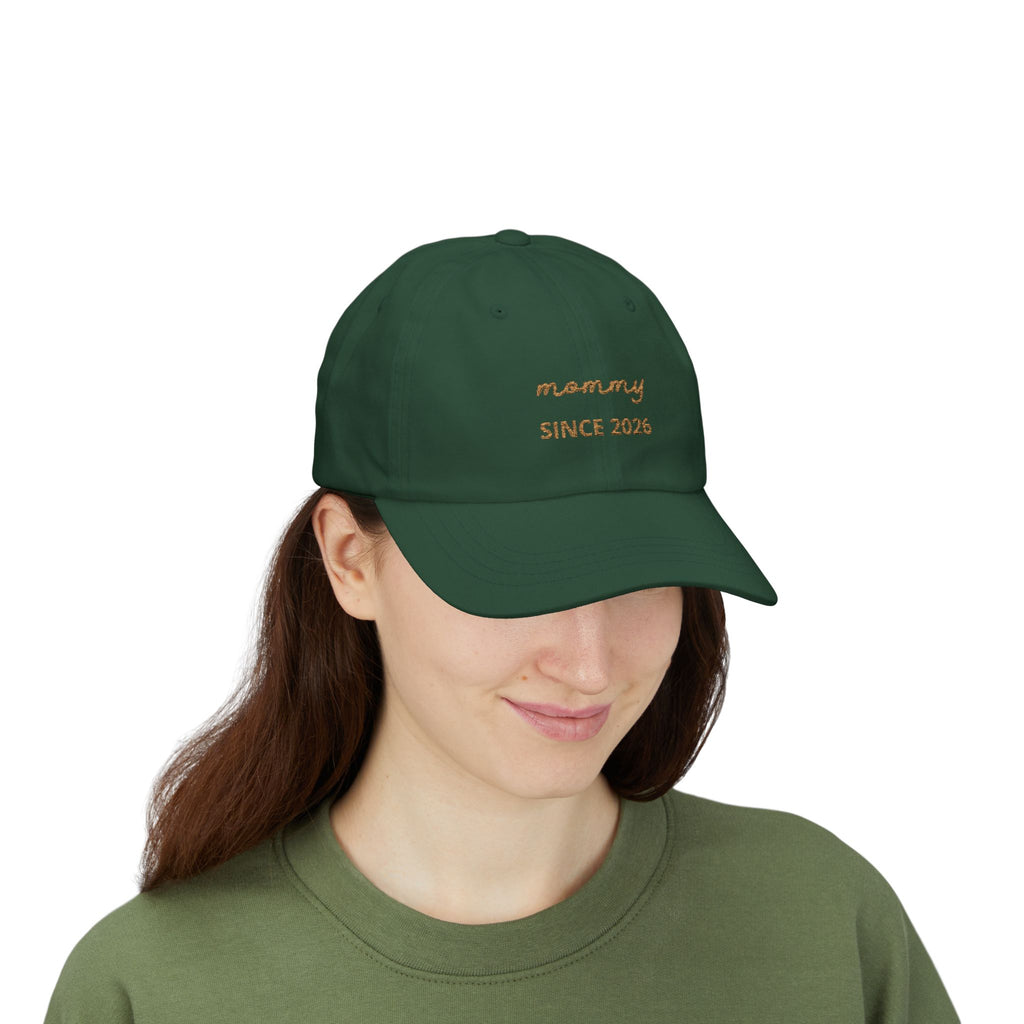 Cap Mommy since embroidered date
