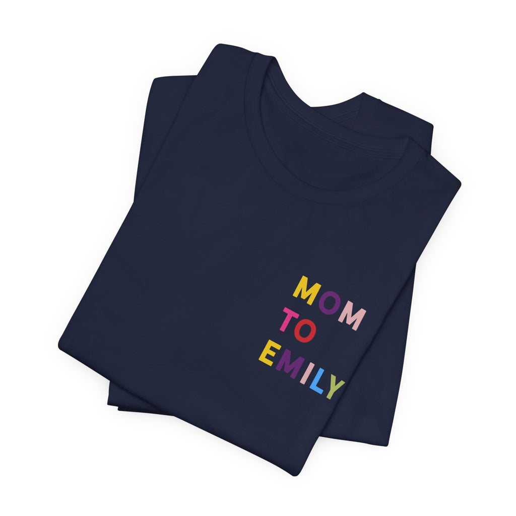 Tシャツ カラフルネーム マミー