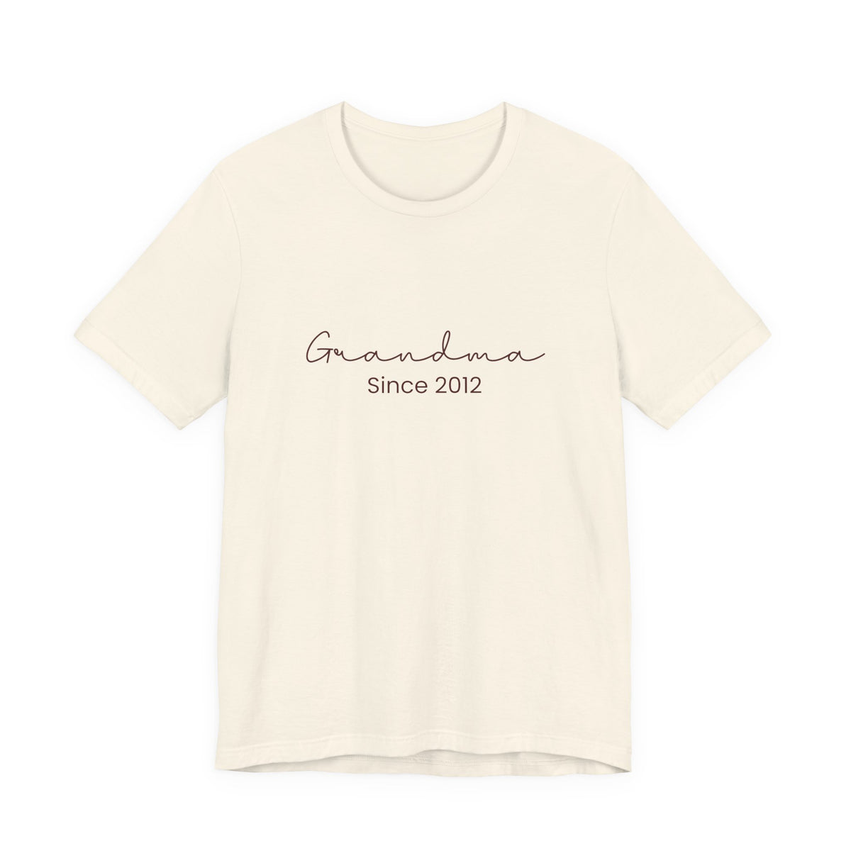 Grandma Since T-Shirt Personalized