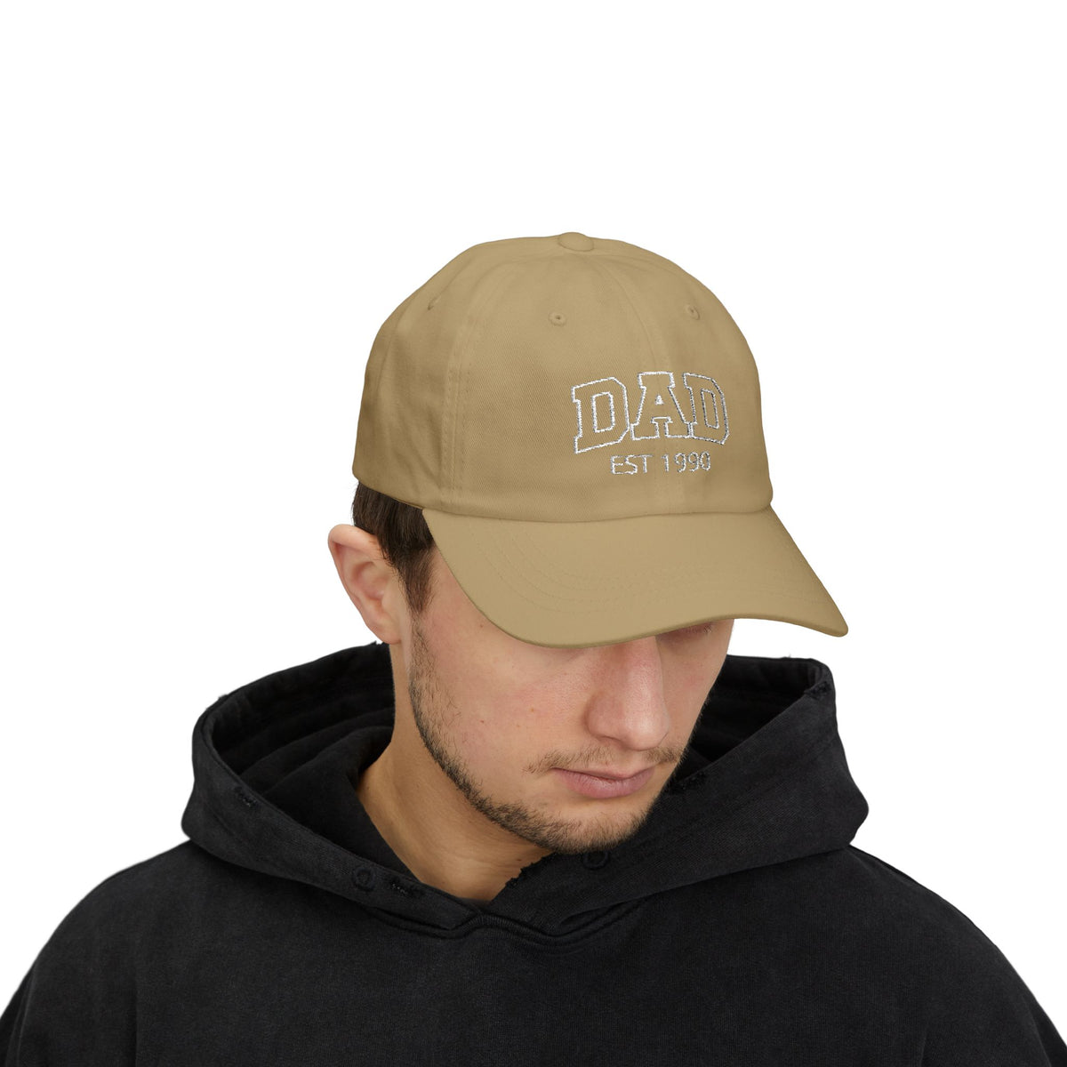 Cap Dad embroidered curved and children's names