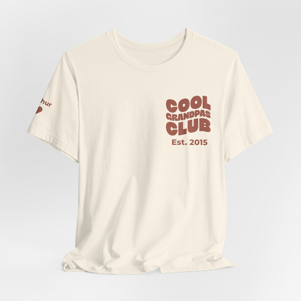 Tシャツ クールグランパクラブ & スリーブ名
