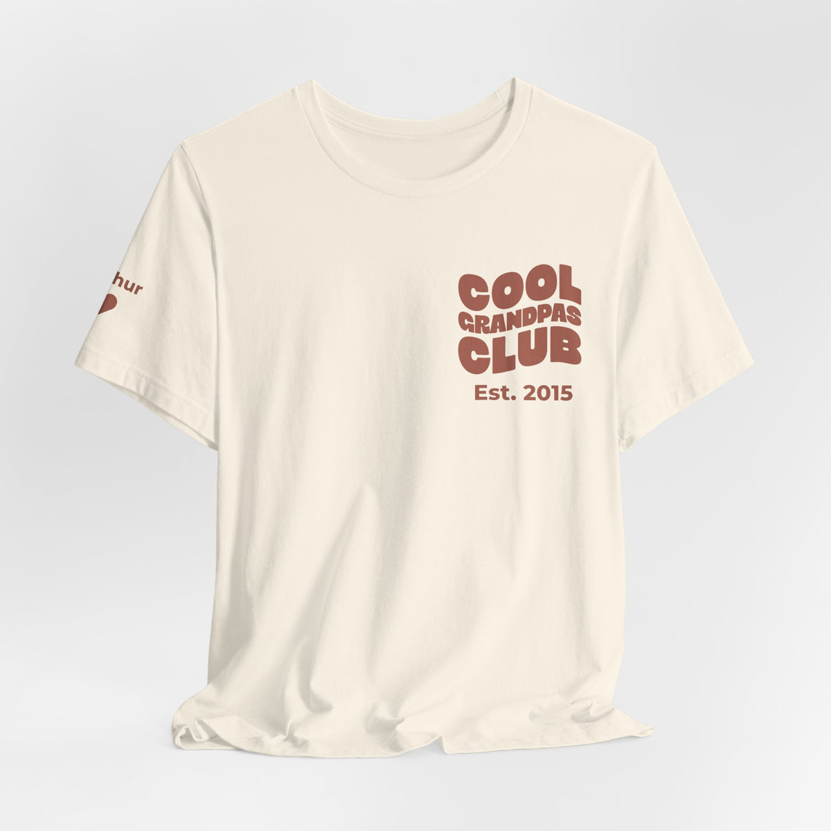 Tシャツ クールグランパクラブ & スリーブ名