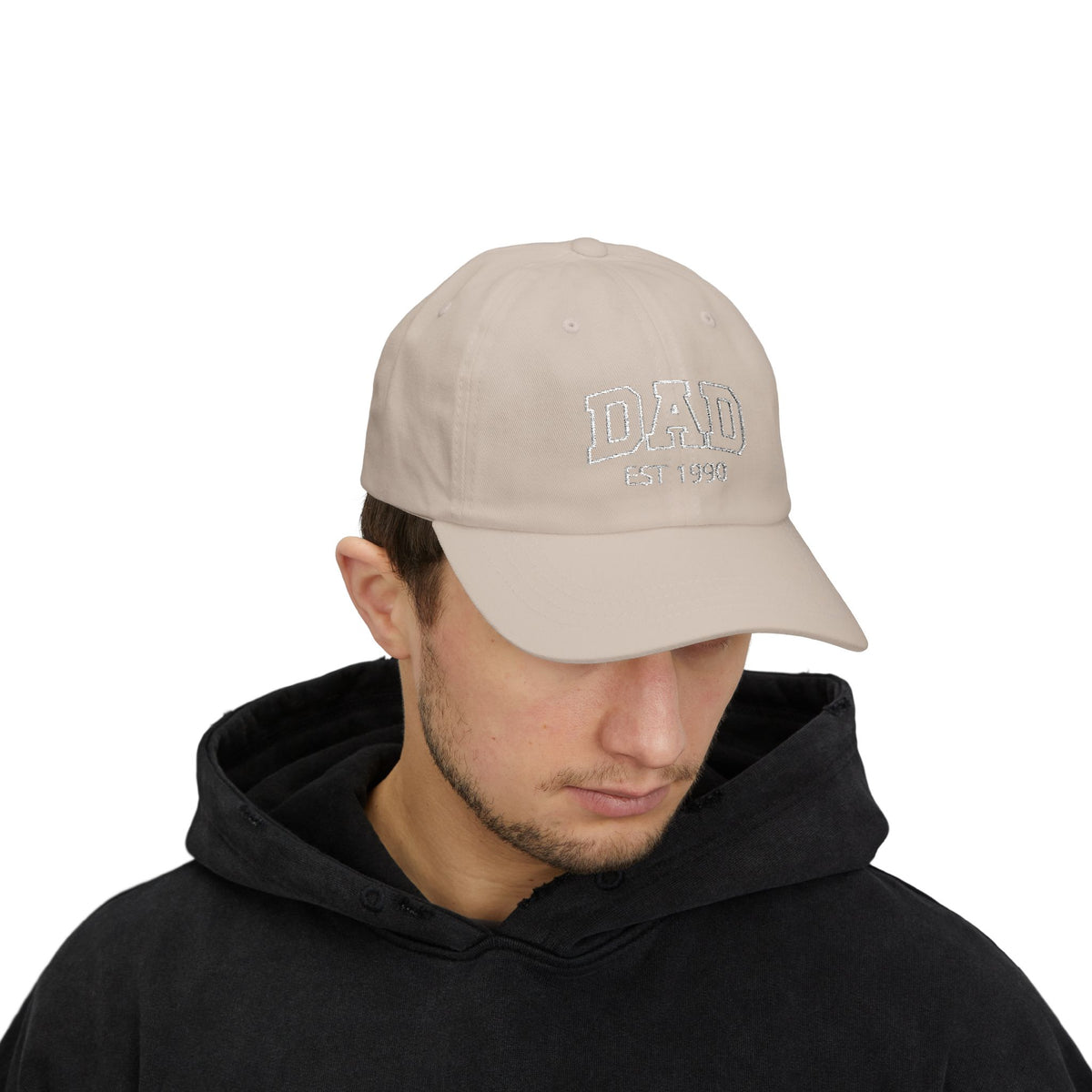 Cap Dad embroidered curved and children's names