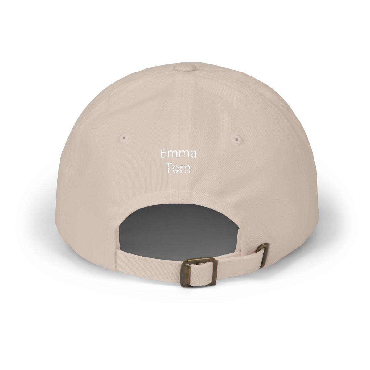 Cap Dad embroidered curved and children's names