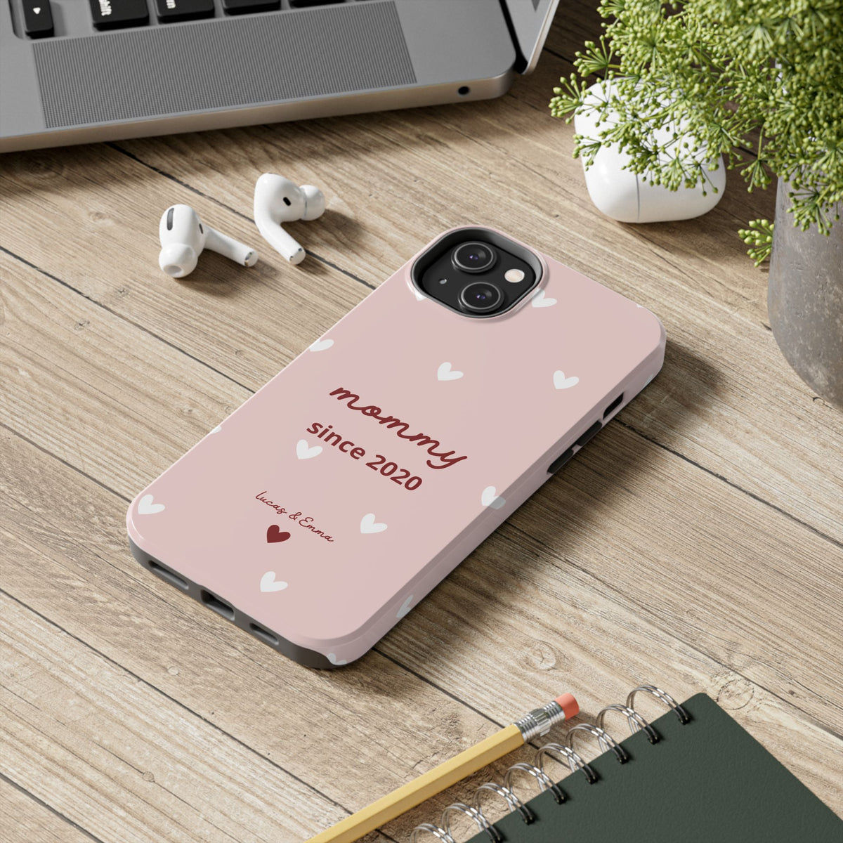 Phone Case Mommy Since with Date & Children’s Names
