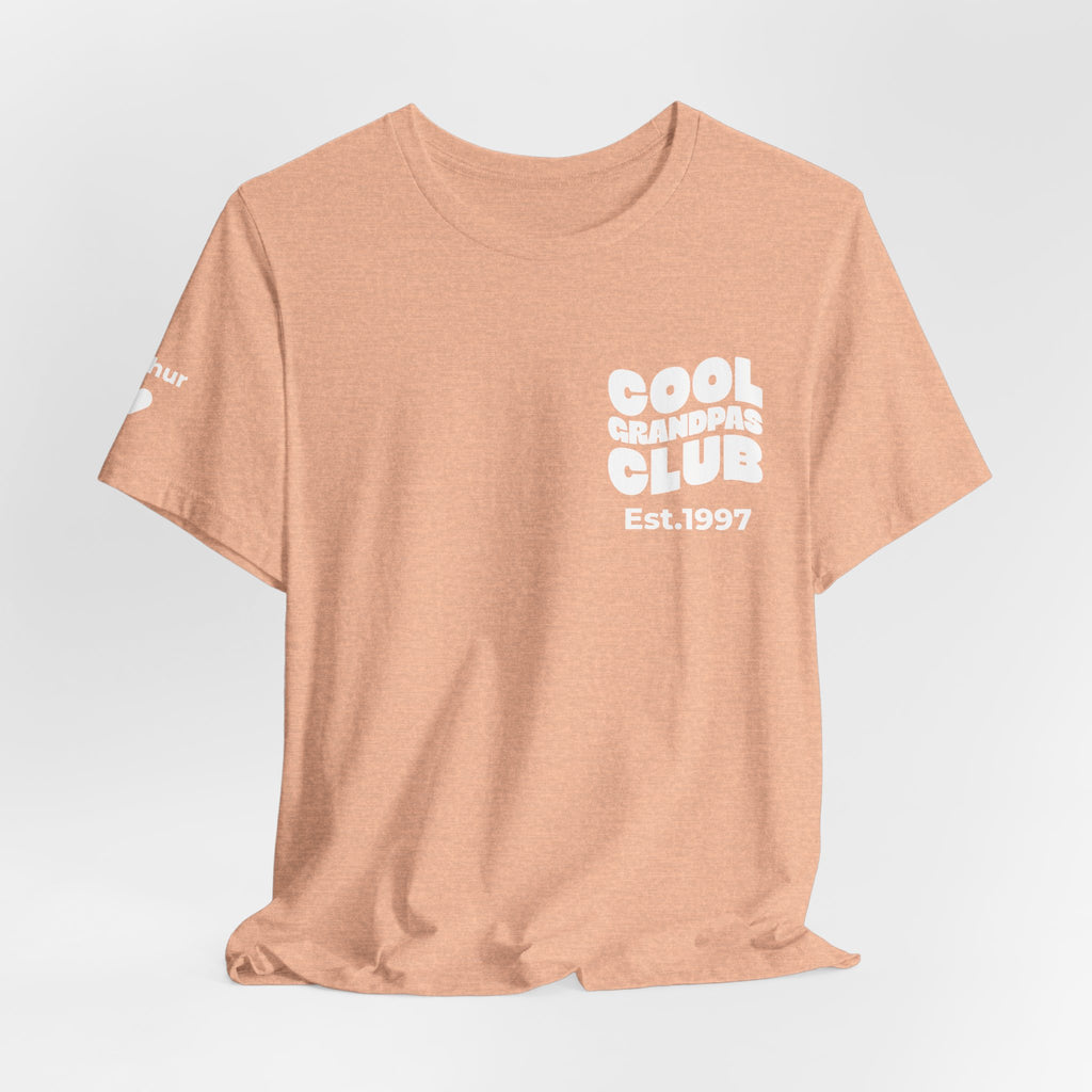 Tシャツ クールグランパクラブ & スリーブ名