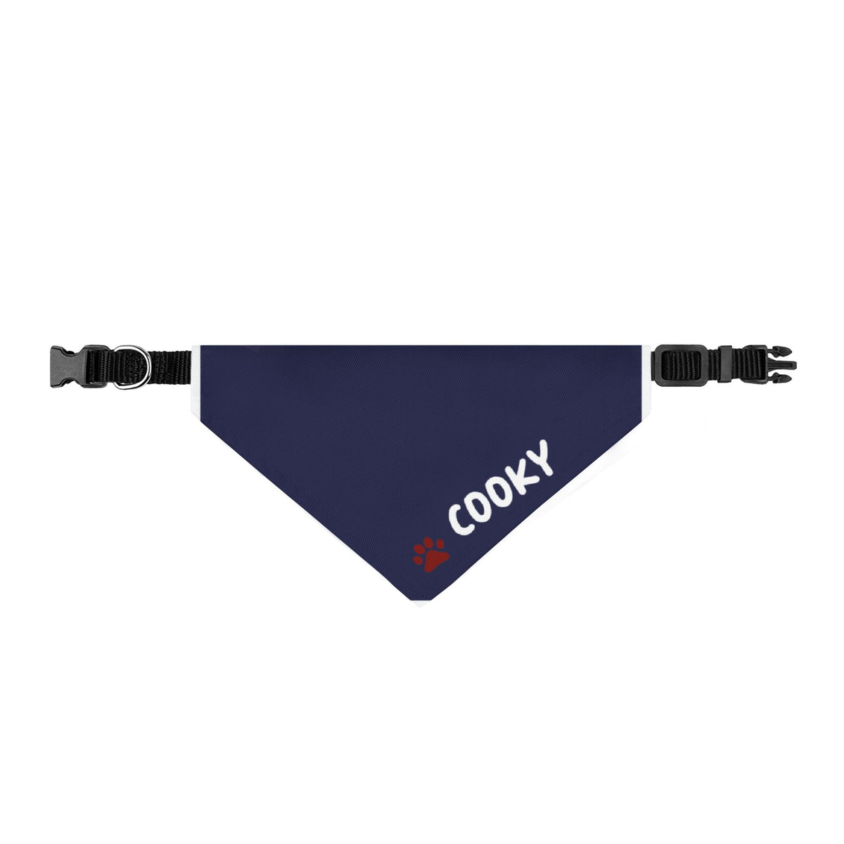 Blue Bandana with Personalized Pet Name