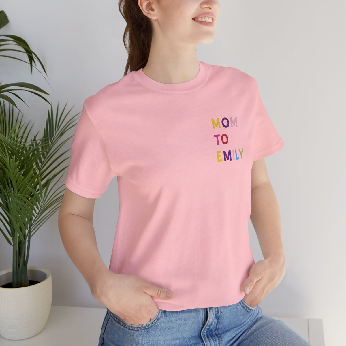 Tシャツ カラフルネーム マミー