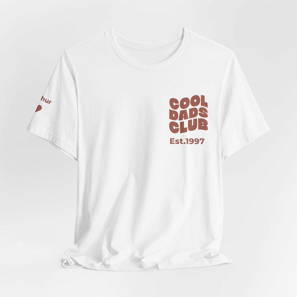 Tシャツ クールダッズクラブと袖に名前