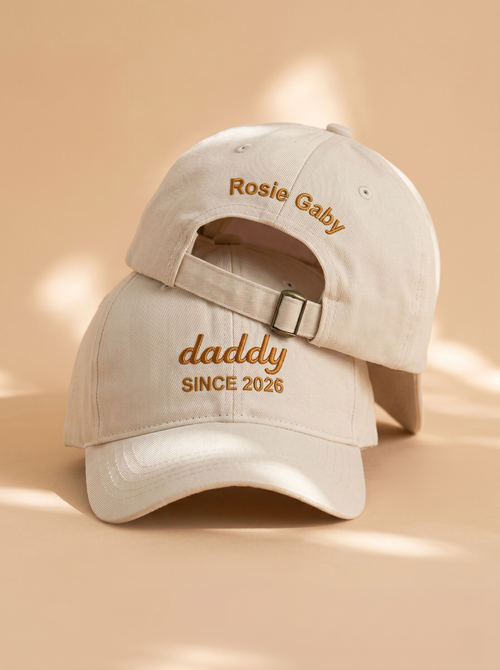 Cap Dad since embroidered date