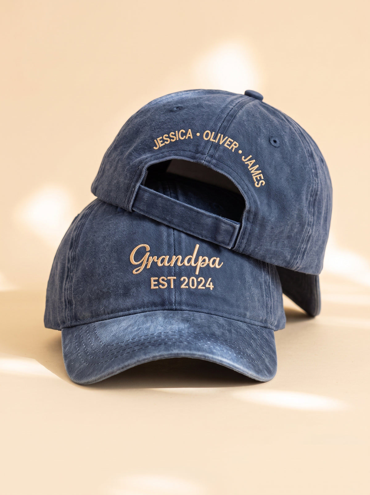 Cap Grandpa Since Embroidered Date
