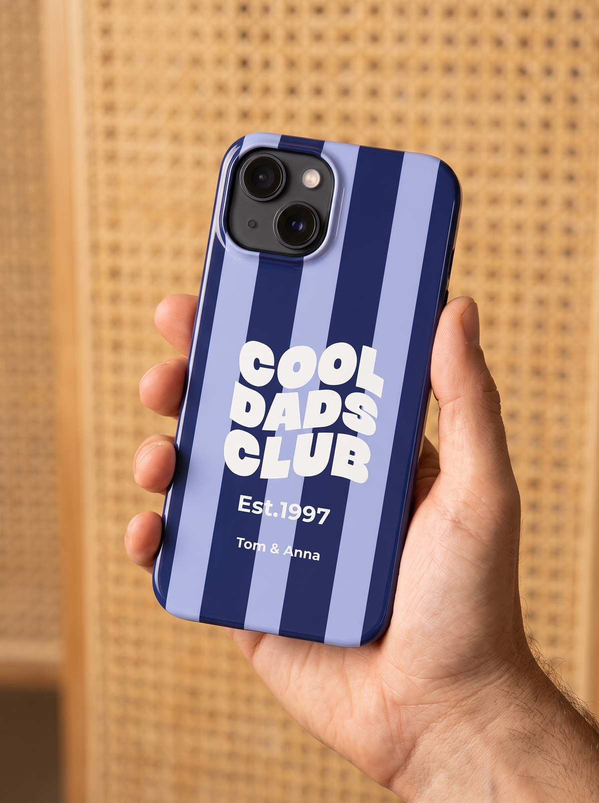 Phone Case Cool Dads Club & Names of children